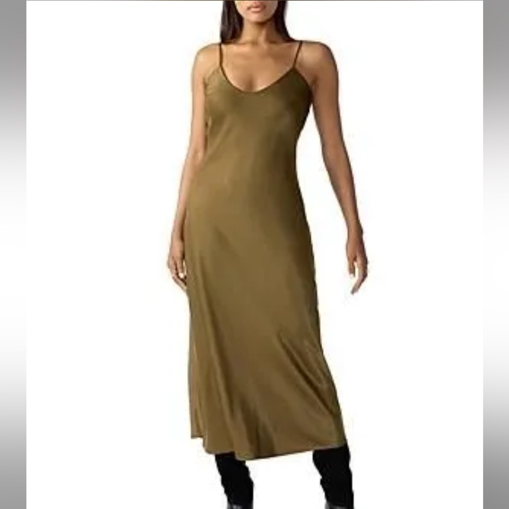 New! Sanctuary Olive Green Slip Dress